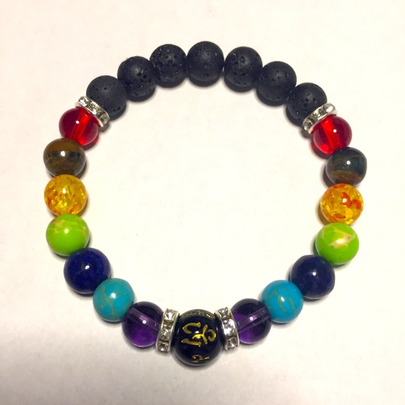 🍏50% OFF/3+...7 Chakra Energy Stones Bracelet - Picture 5 of 9
